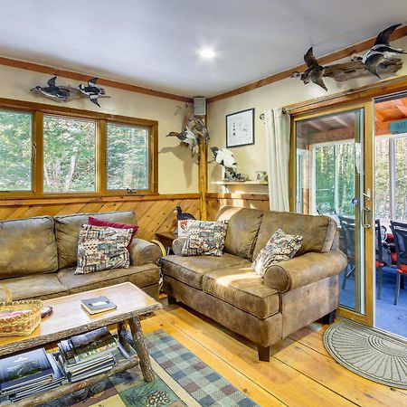 Rustic Searsport Cabin Loft And Sunroom On 10 Acres 외부 사진